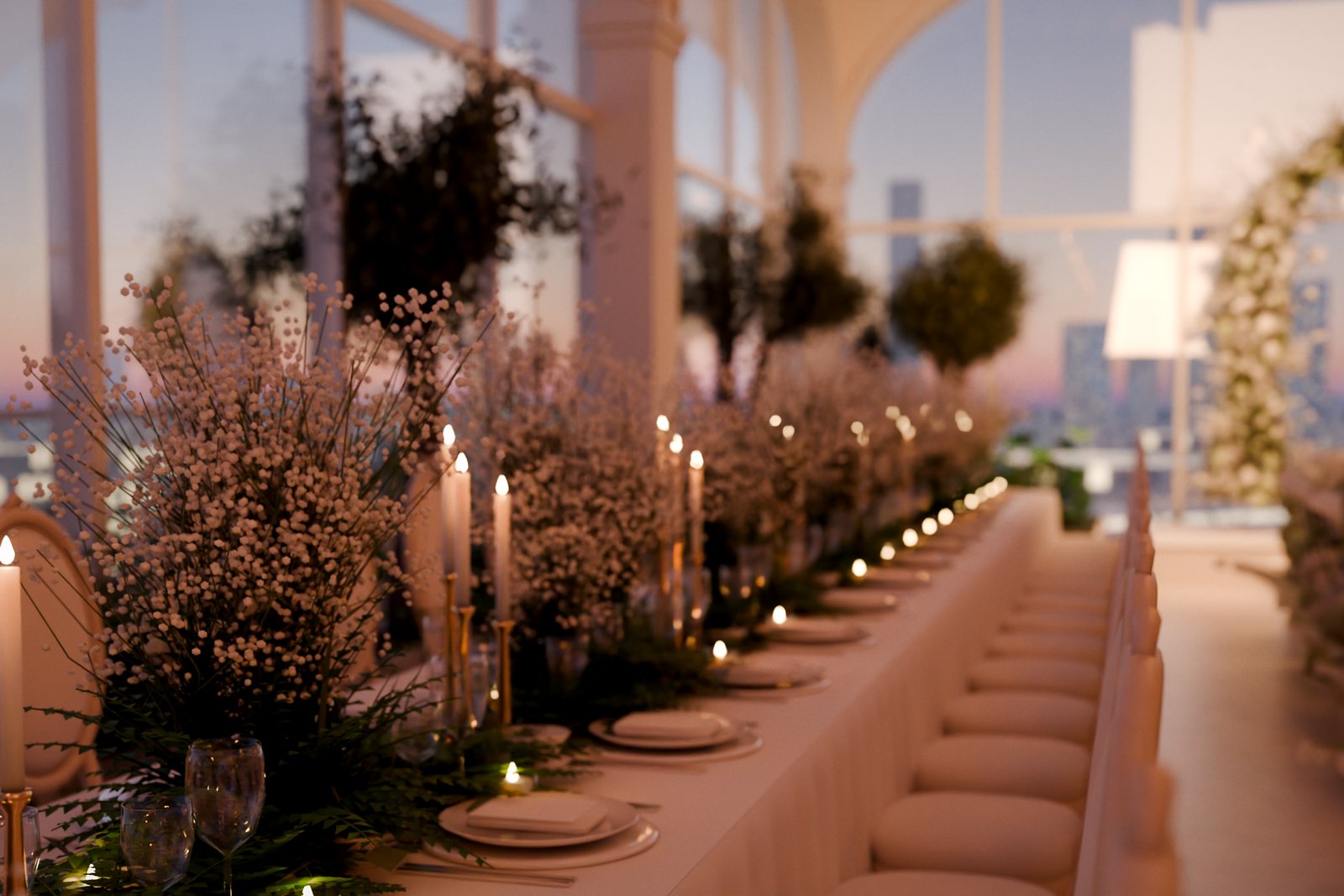 MAISON NOVE render: table detail